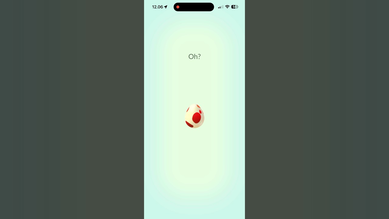Pokemon GO - 2km Egg Hatching (iPhone 15 Pro Max) Pokémon GO 