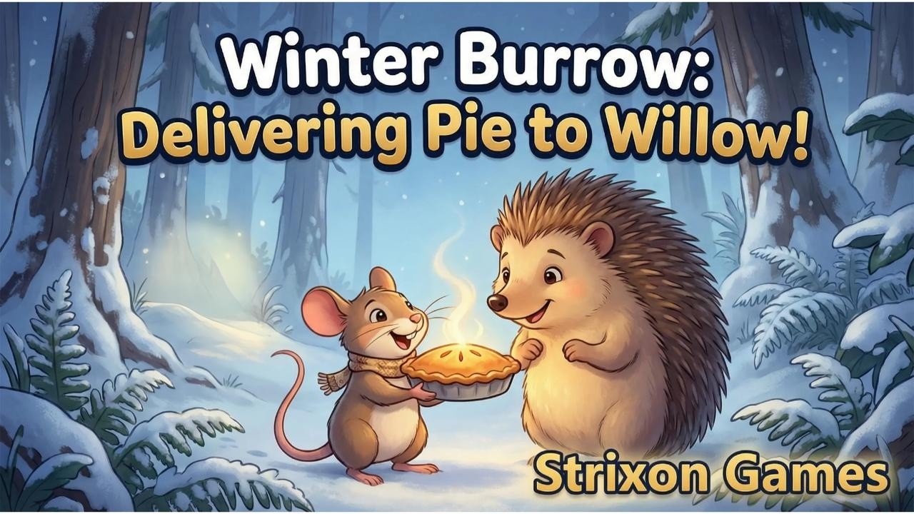 Winter Burrow Ep.14: ALL Willow Tasks COMPLETED! Deliver Pie & Get Reward | Strixon Games
