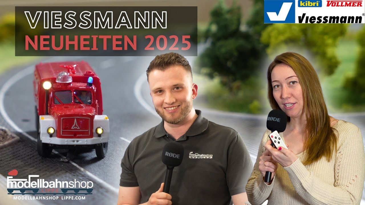 Viessmann Neuheiten 2025 auf der Intermodellbau Dortmund – CarMotion mit Sound & mehr! MSL NEWS