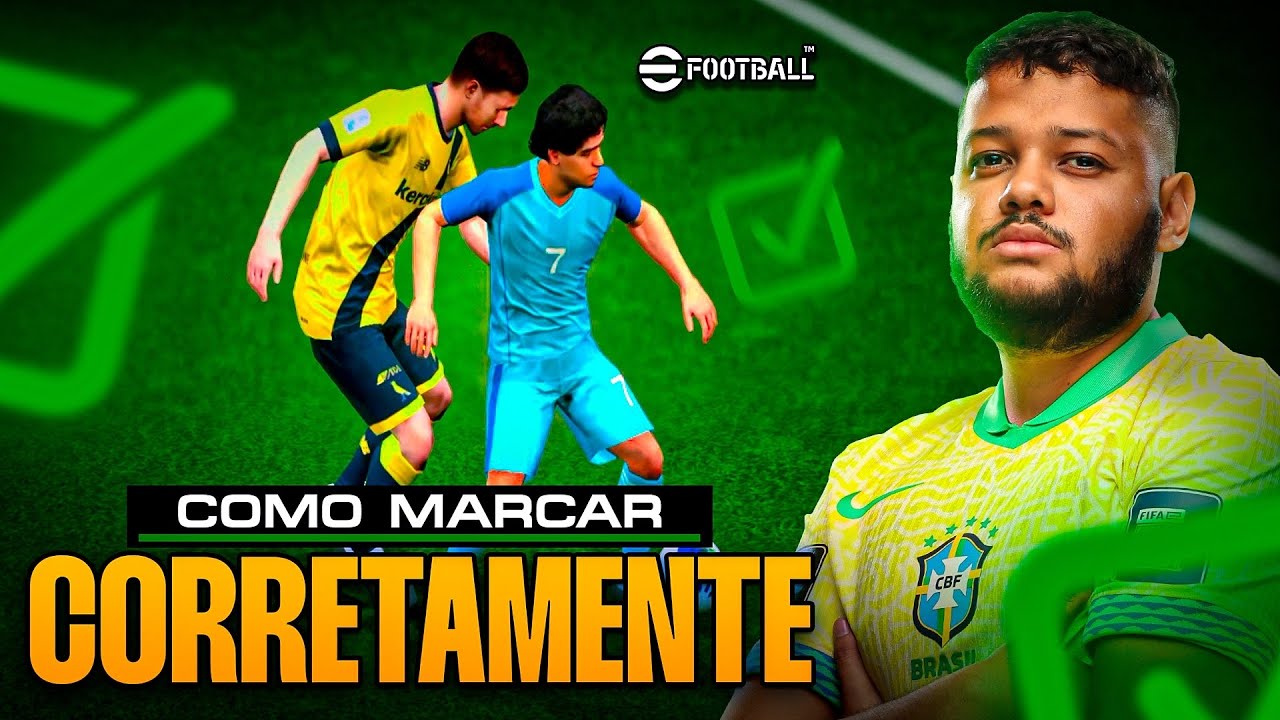 COMO MARCAR CORRETAMENTE igual PRÓ PLAYER no Efootball Mobile