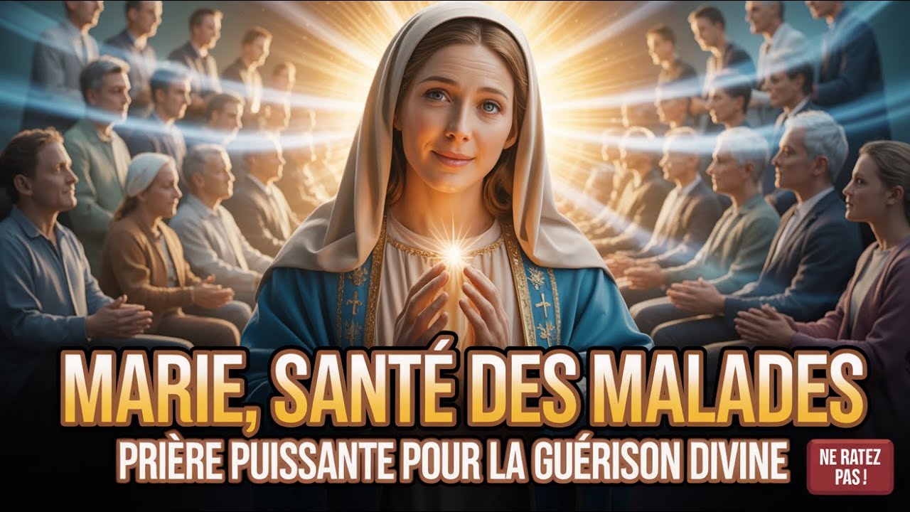 Marie, Santé des Malades : Une prière puissante pour la guérison divine 🕊️🙏✨ Ne ratez pas !