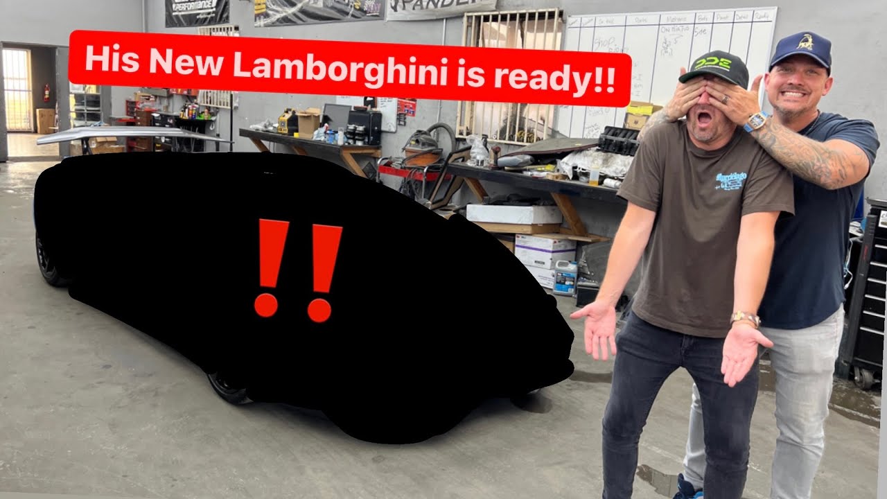 SURPRISING MY BEST FRIEND WITH HIS DREAM LAMBORGHINI...