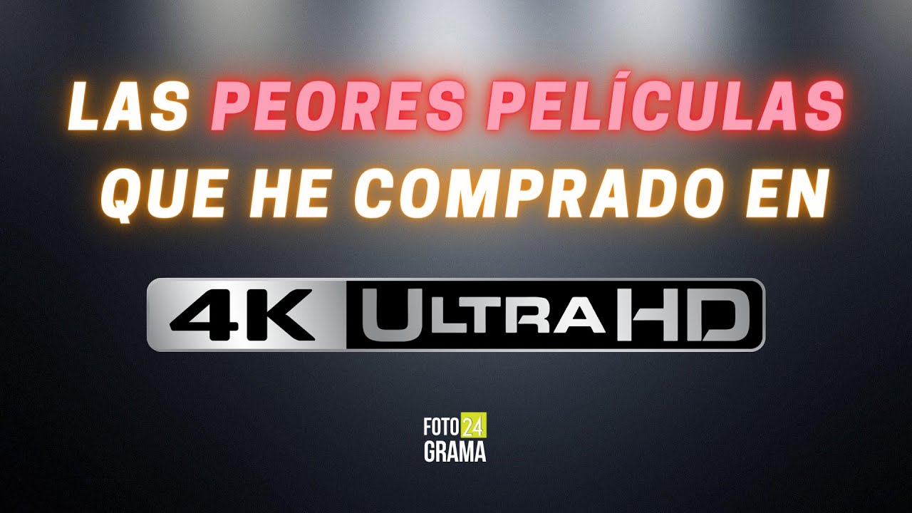 Las 5 Películas que me ARREPIENTO de haber comprado en 4K | Fotograma 24 con David Arce