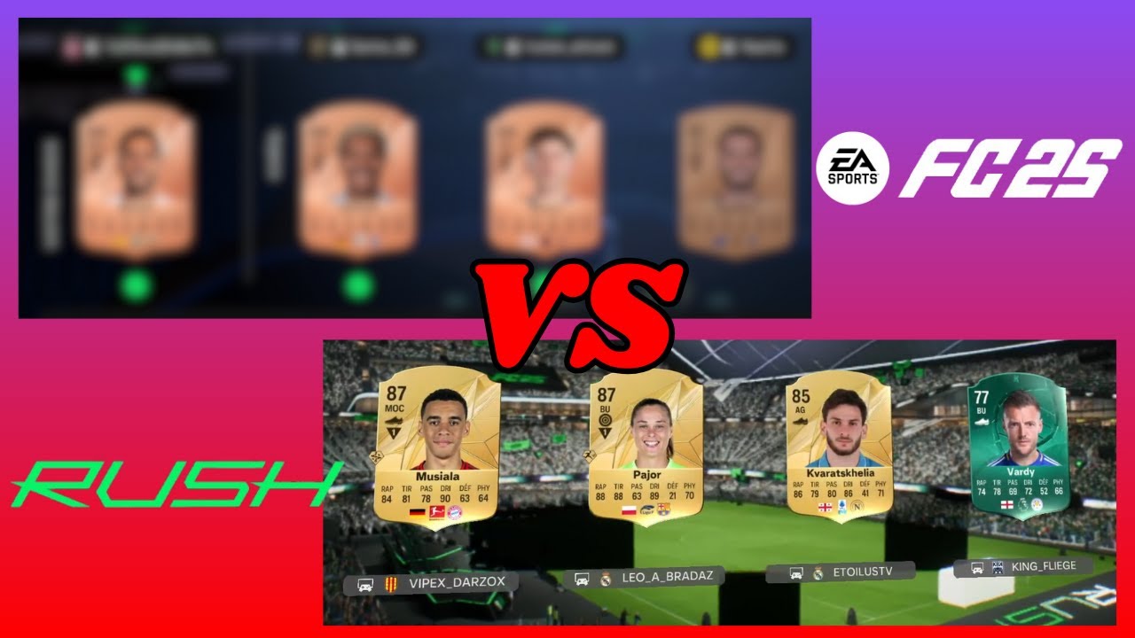 Gagner avec une &eacute;quipe bronze en rush ?? (FC25)