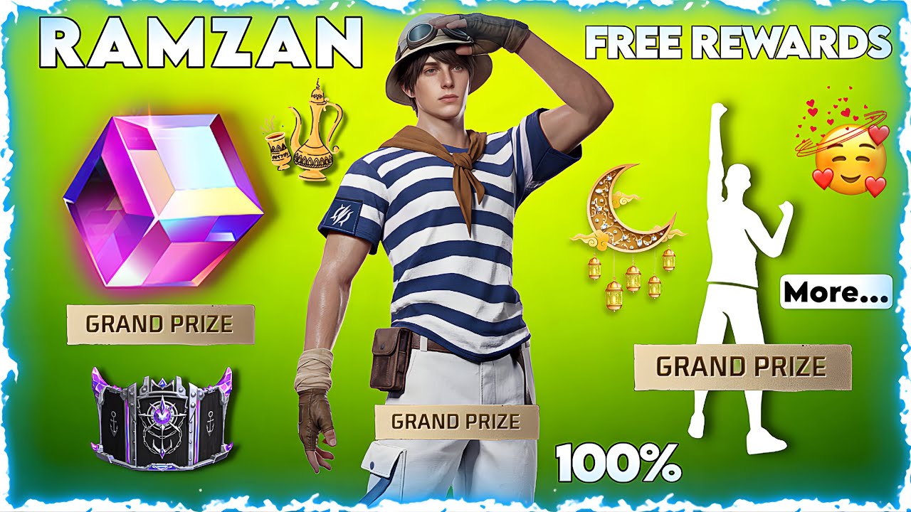 FREE FIRE RAMADAN 2026 All FREE REWARDS