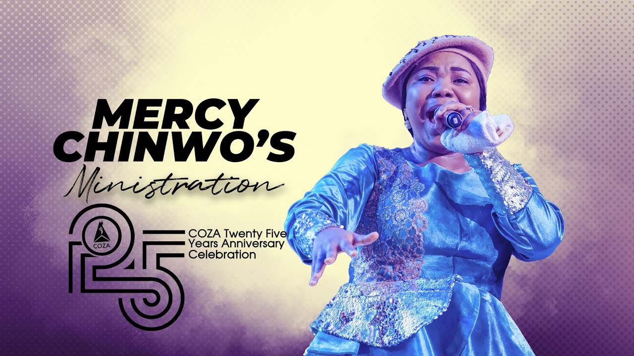 Mercy Chinwo's Ministration COZA @25 Anniversary Service Celebration
