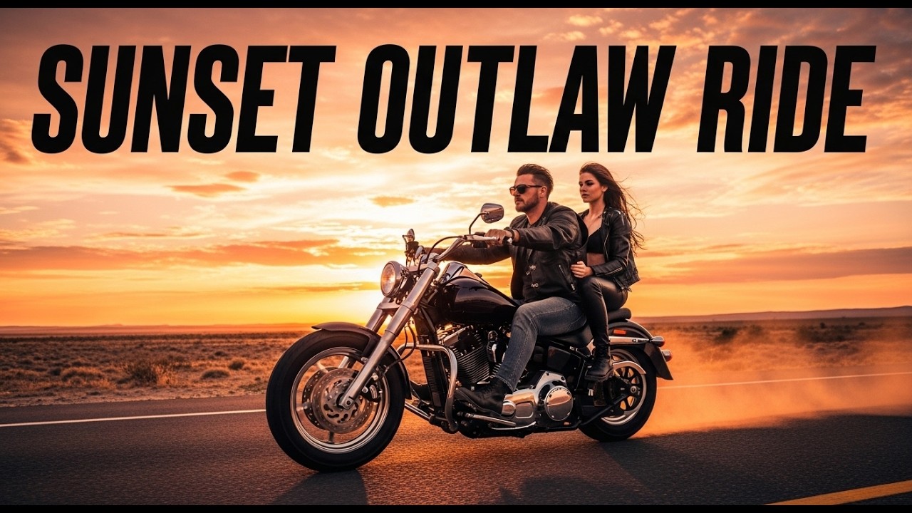 Wild Hearts at Sundown #rocksong #bikerlife #sunsetride #rocknroll