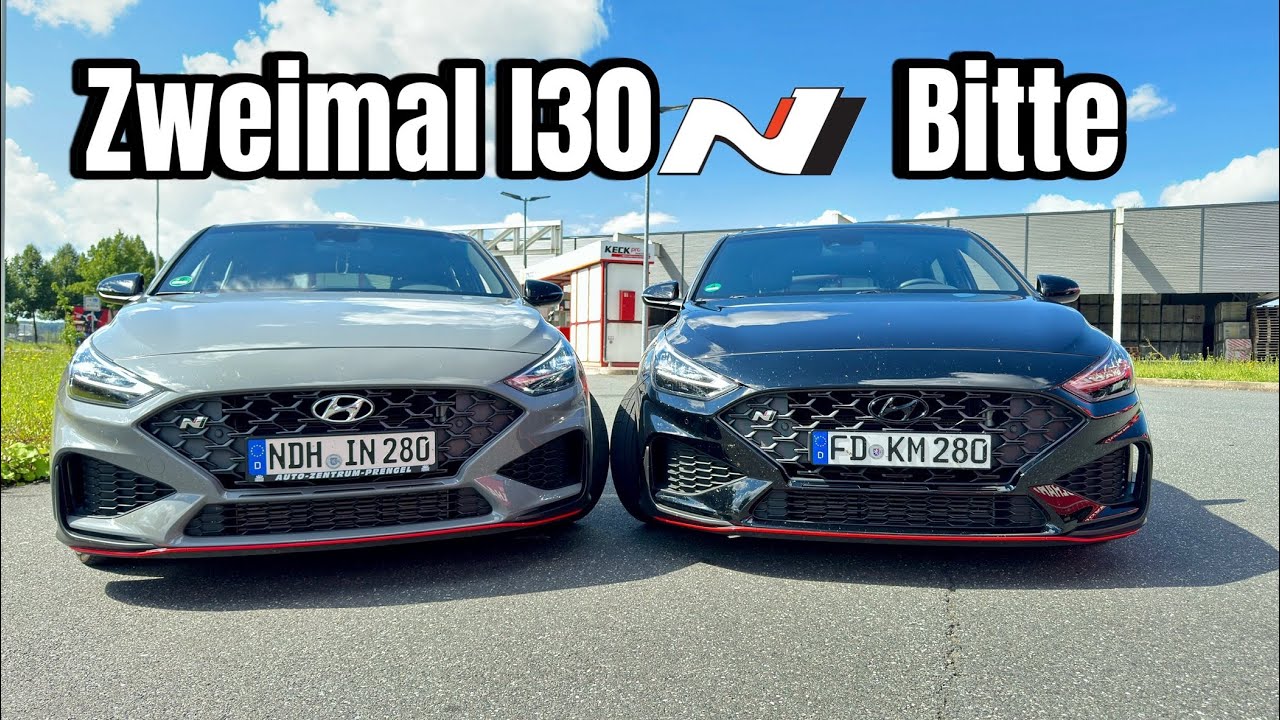 Hyundai I30N im Doppelpack. Entspannte Ausfahrt mit @i30NVibes. POV Drive 60FPS 4K