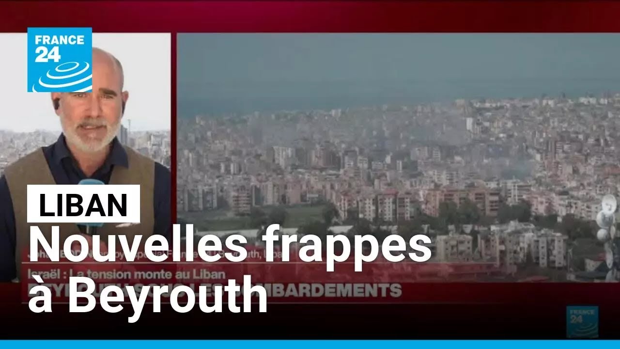 Liban : l'armée israélienne mène de nouvelles frappes sur la banlieue sud de Beyrouth