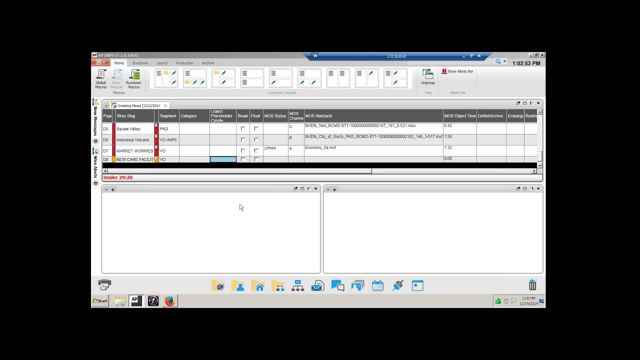 ENPS Active Panel Editor Attach