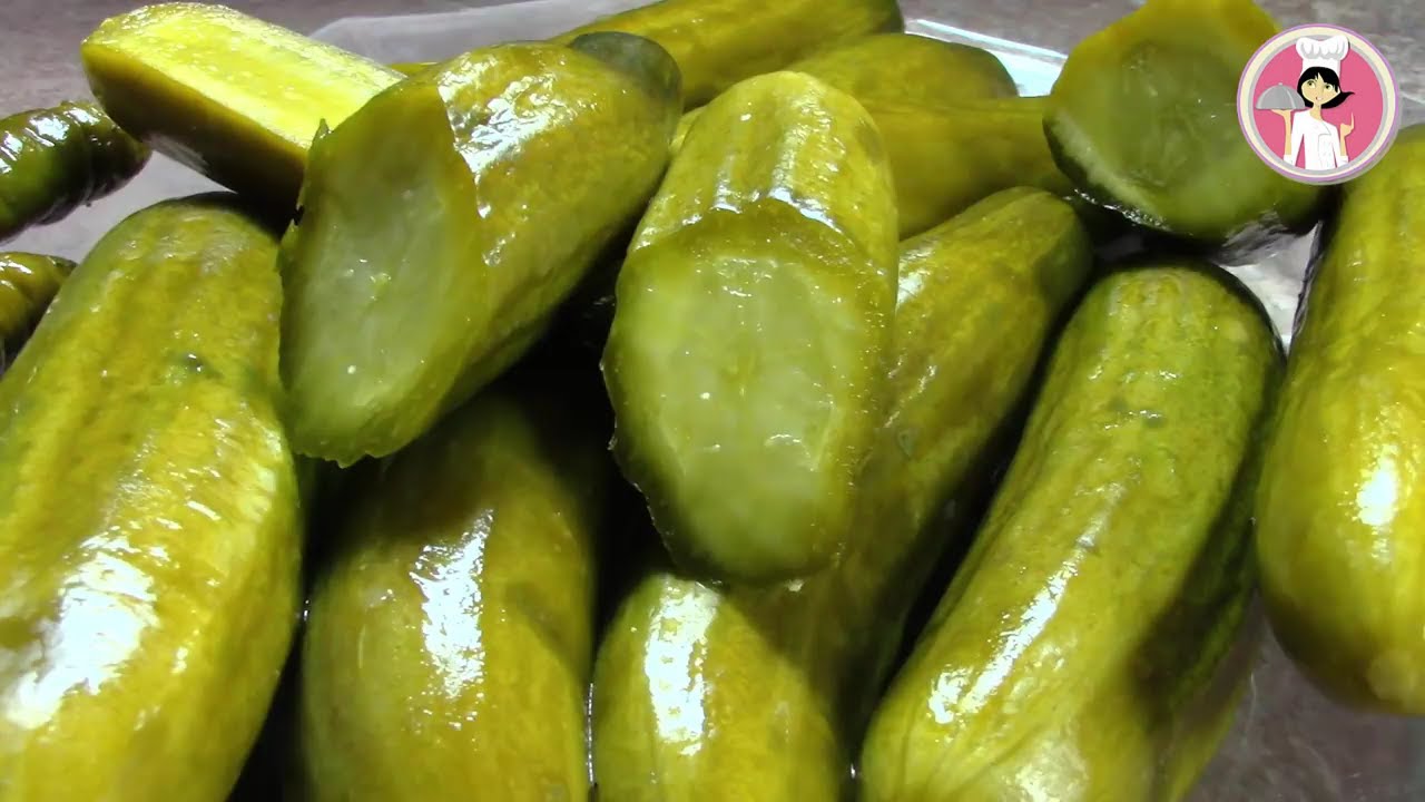 طريقة سهلة وبسيطة لعمل مخلل  الخيار طرشي ( الكبيس ) مقرمشة ولذيذة مع رباح محمد ( الحلقة 236 )