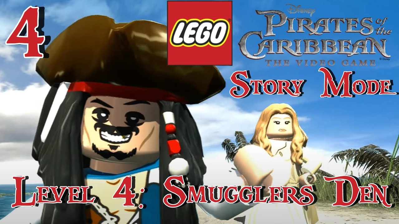 Lego Pirates of the Caribbean: Level 4 - Smuggler's Den - Story