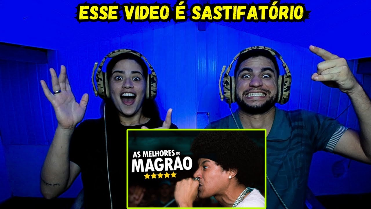 REACT MELHORES RIMAS DO MAGRÃO em 2023!
