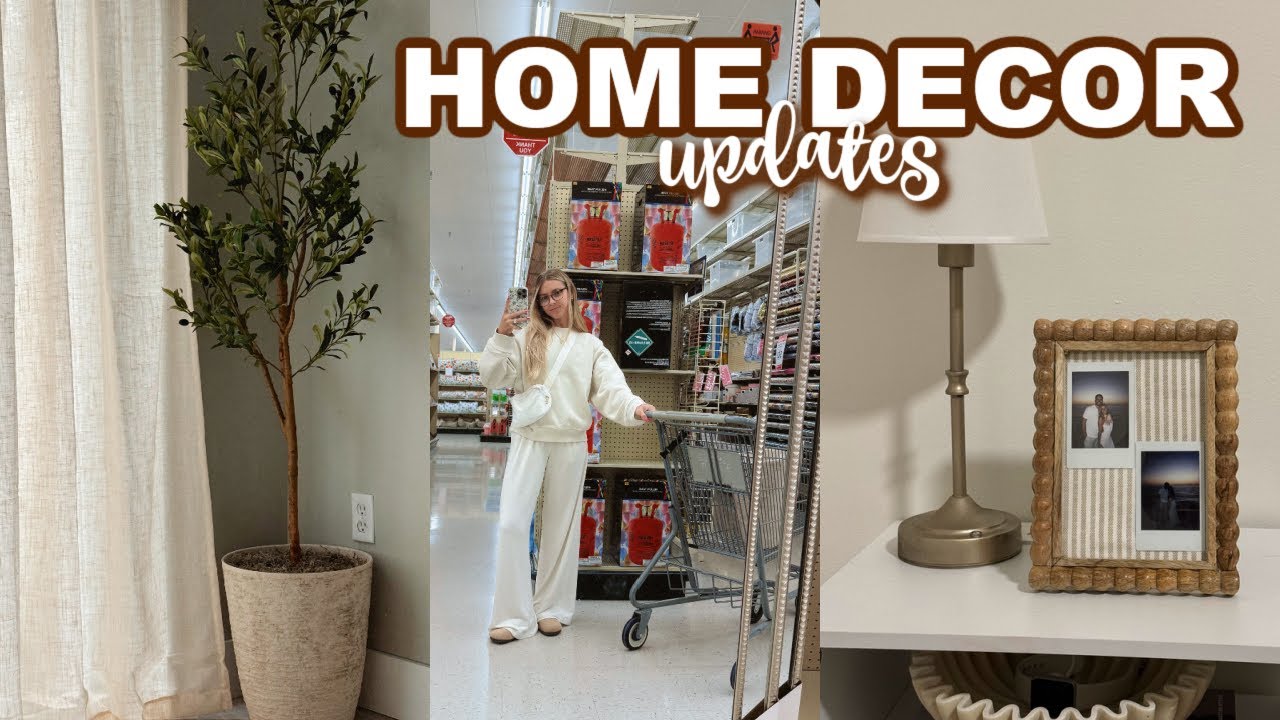 HOME VLOG: new house updates, decor shopping, trying to make my home into my Pinterest