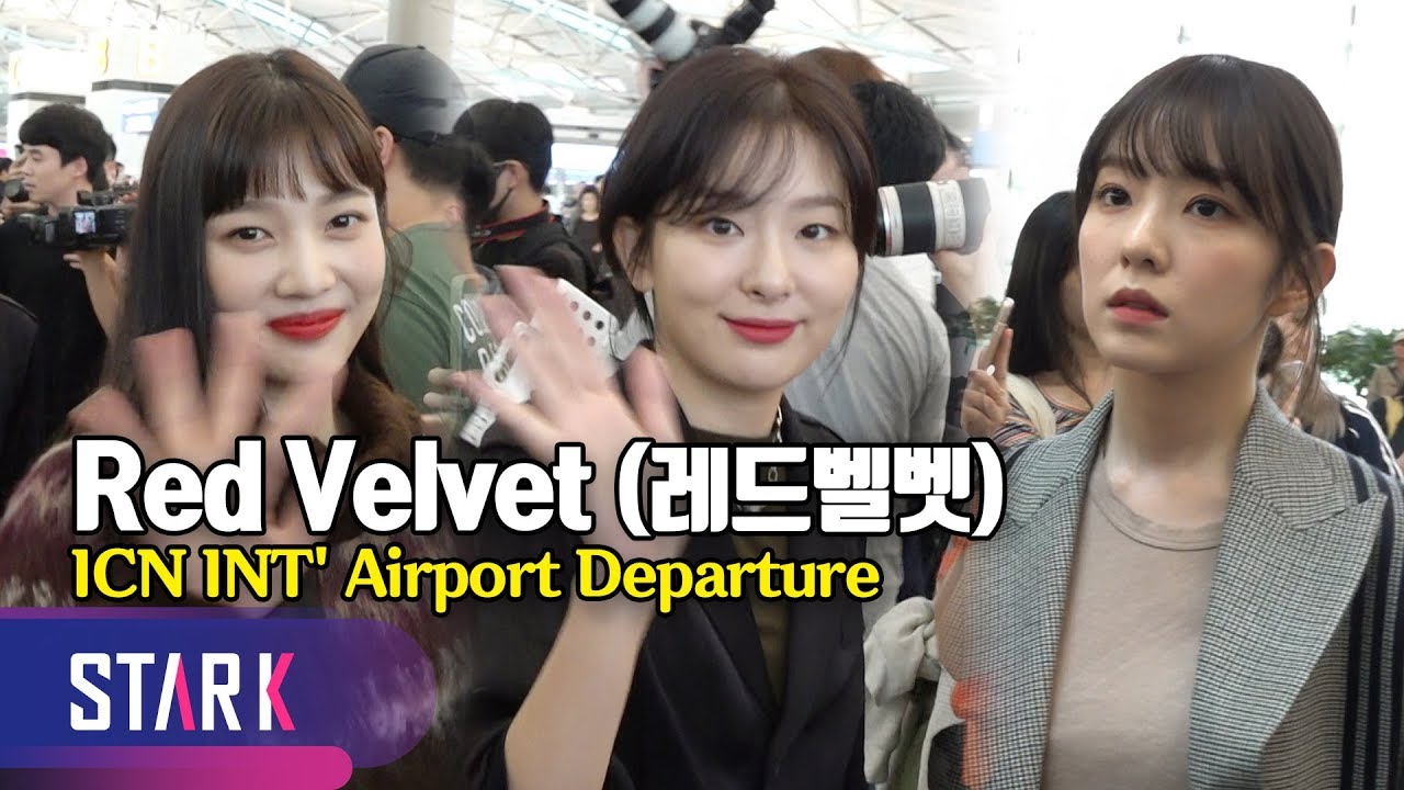 Red Velvet, 190927_ ICN INT' Airport Departure (레드벨벳 출국, 매일이 미모 리즈 갱신)