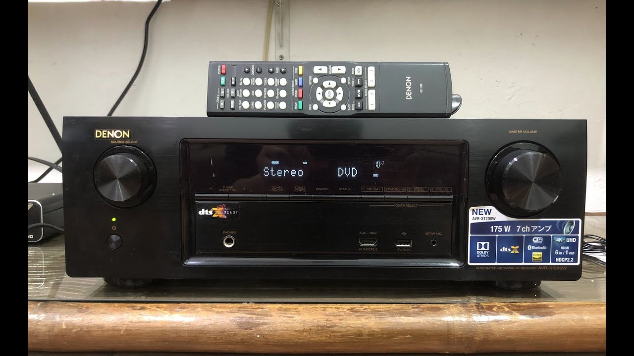 ( ĐÃ BÁN ) Amply DENON AVR-X1200W, 7.1 DTS-HD, Dolby Atmos, DTS-X. Giá :