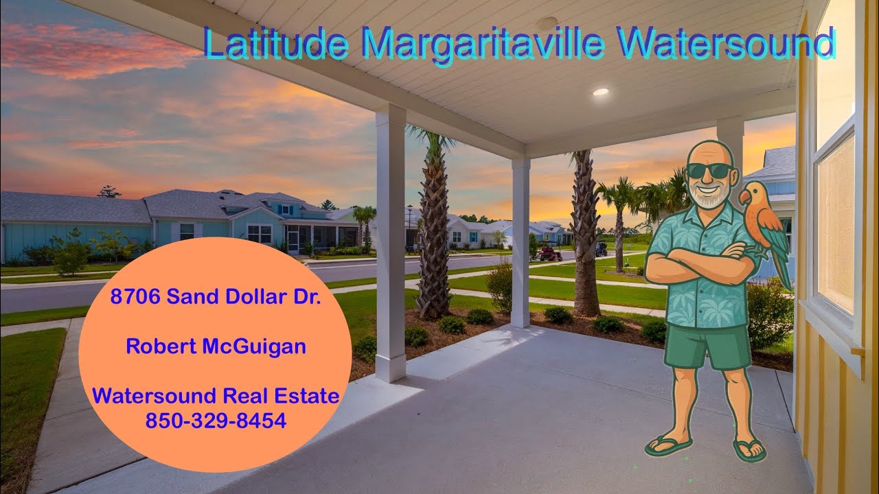 Stunning Dreamsicle Cottage in Phase 6BC | Sunset Views | Latitude Margaritaville Watersound
