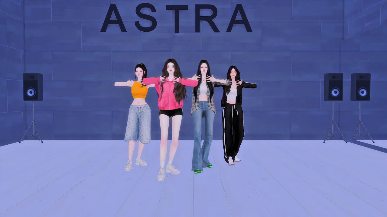 sims4 DANCE COVER|aespa-'Armageddon'  Dance Practice