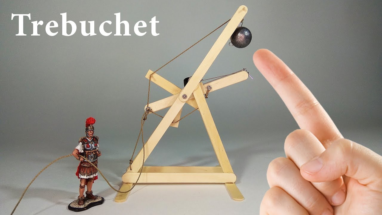 Popsicle Stick Murlin Trebuchet