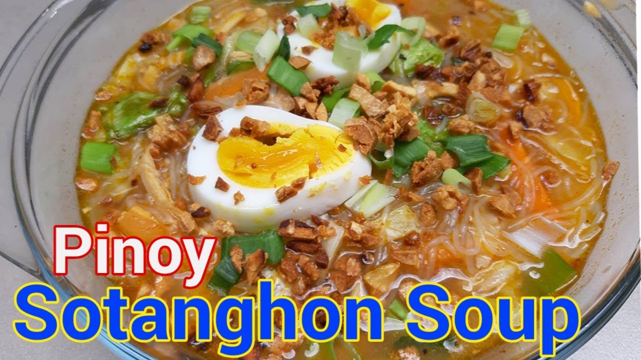 Pinoy Sotanghon soup