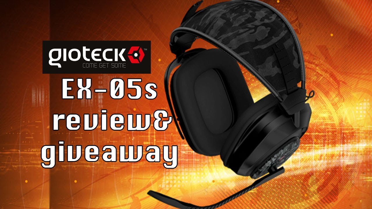 GioTeck EX-05s Headset Review Unboxing & Giveaway!