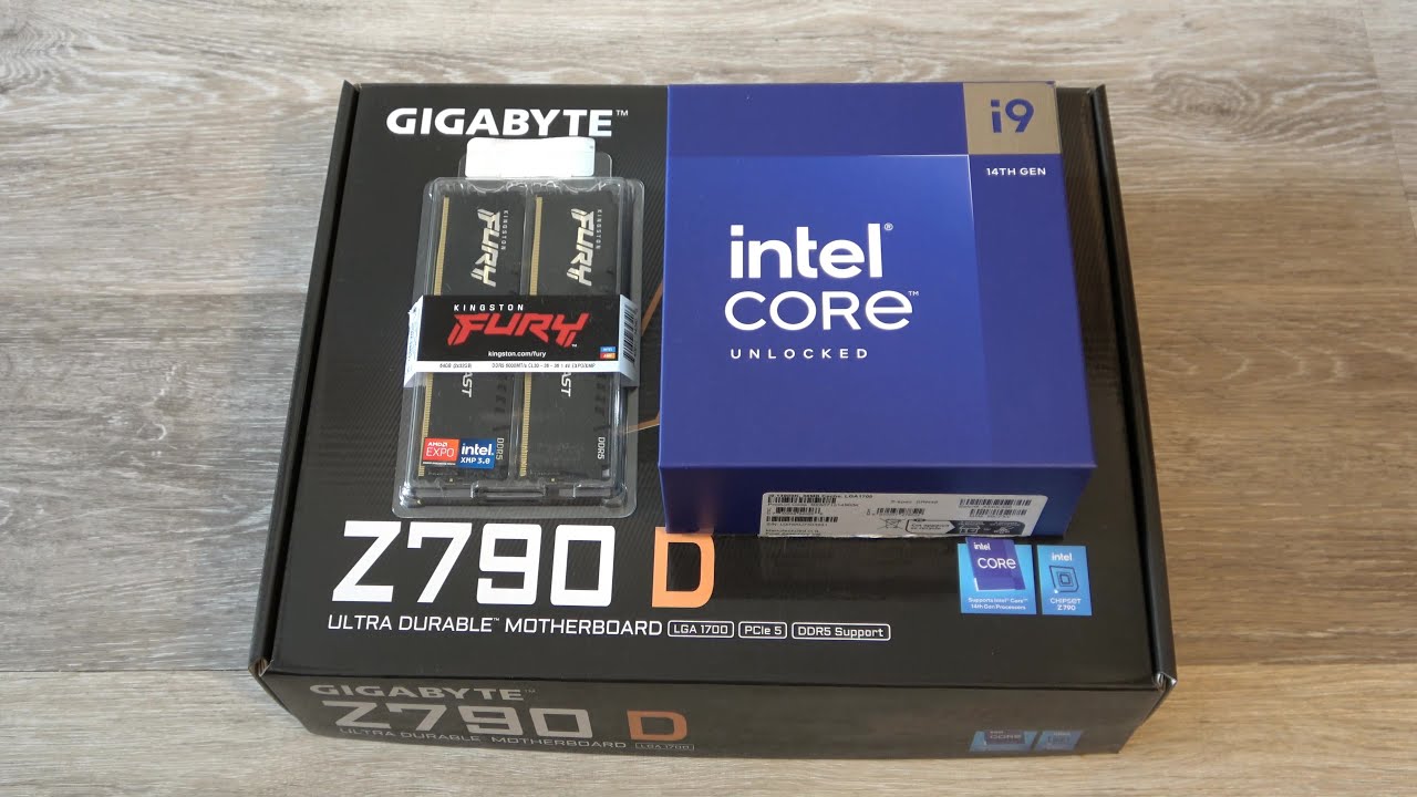 Intel Z790 PC selber bauen 2025 01 - Mainboard vorbereiten