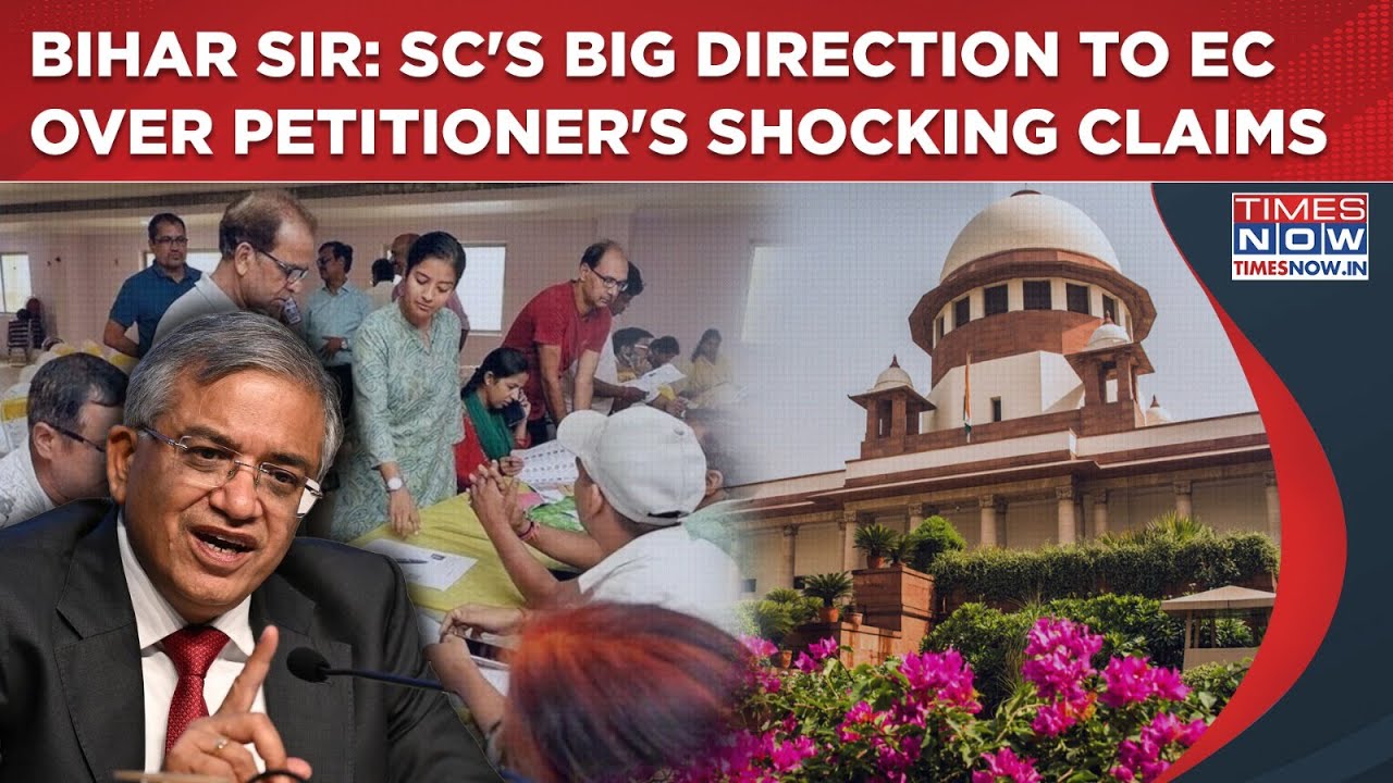 Bihar SIR In Supreme Court: EC Gets New Deadline Over Petitioner's Shocking Claims Ahead Of Polls