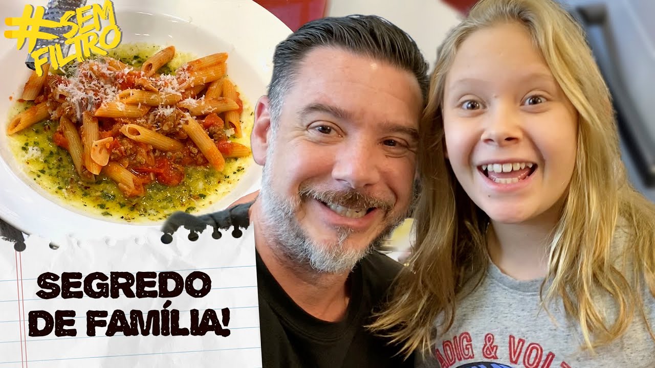 ALE E VITTORIO ATACAM NA COZINHA NOVAMENTE: PENNE A BOLONHESA | Adriane Galisteu