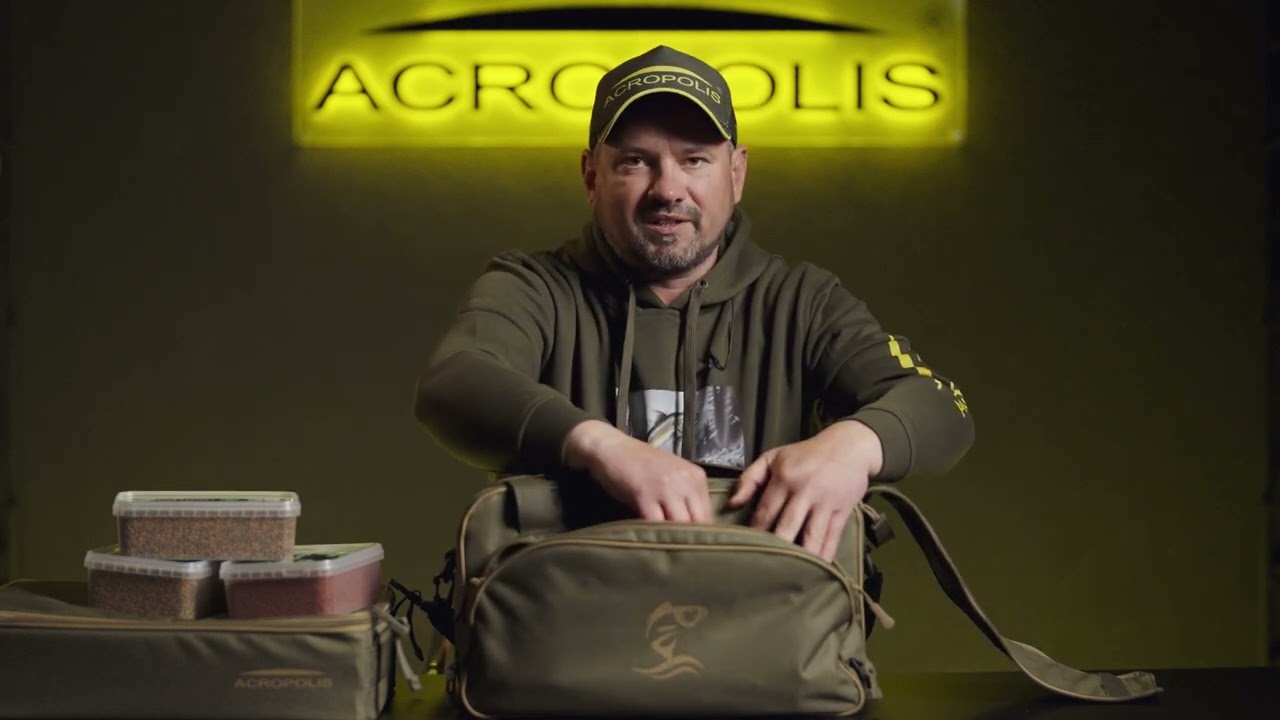🎣🔝Acropolis РСФ-3 / РСФ-3б - багатофункціональна риболовна сумка для фідерної і коропової риболовлі.