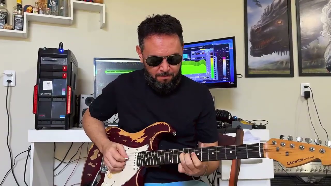 Guitarra apaixonada 🎸🎸🎸