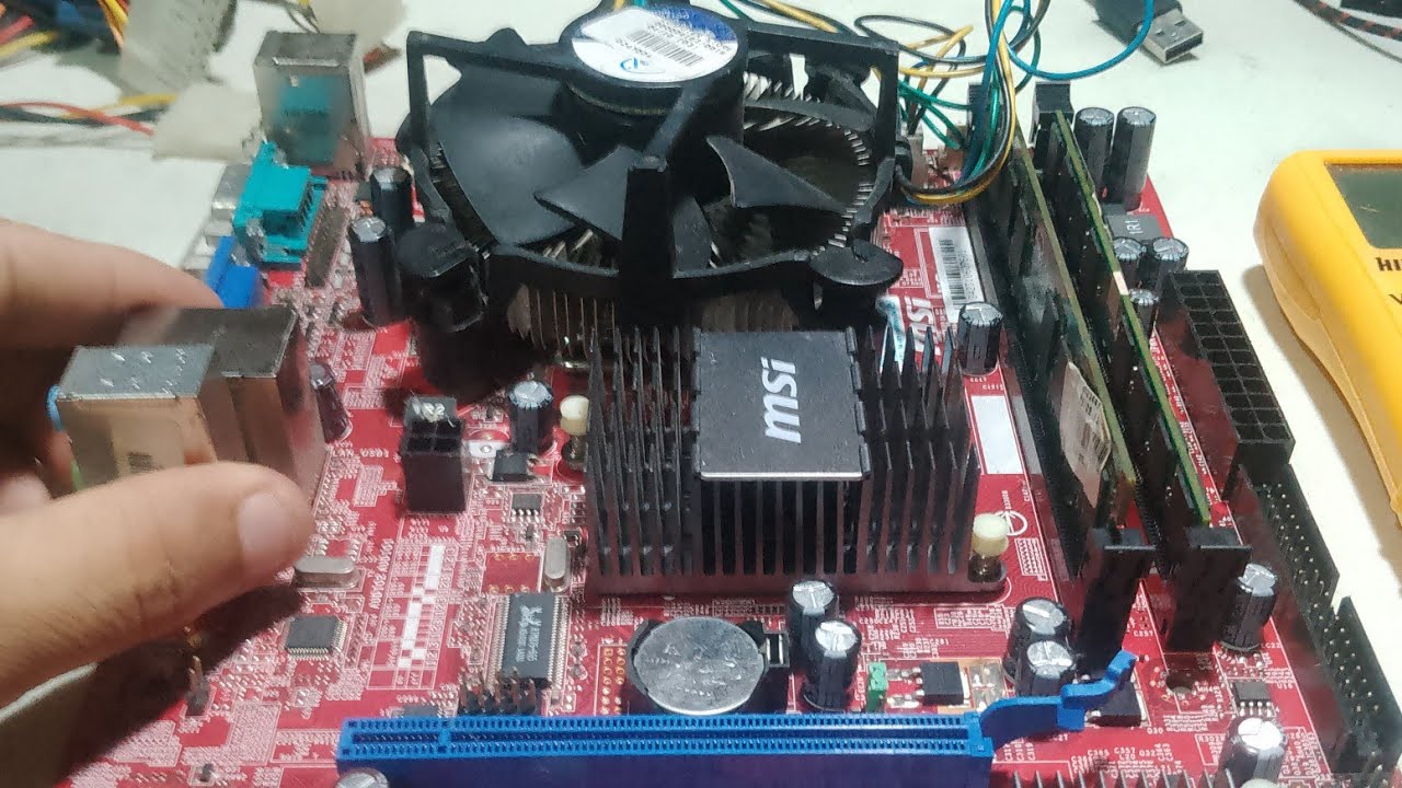 PLACA MÃE MSI G31TM-P21 LIGA E NÃO DA VÍDEO ANÁLISE E REPARO VEM COMIGO NA BANCADA!!!