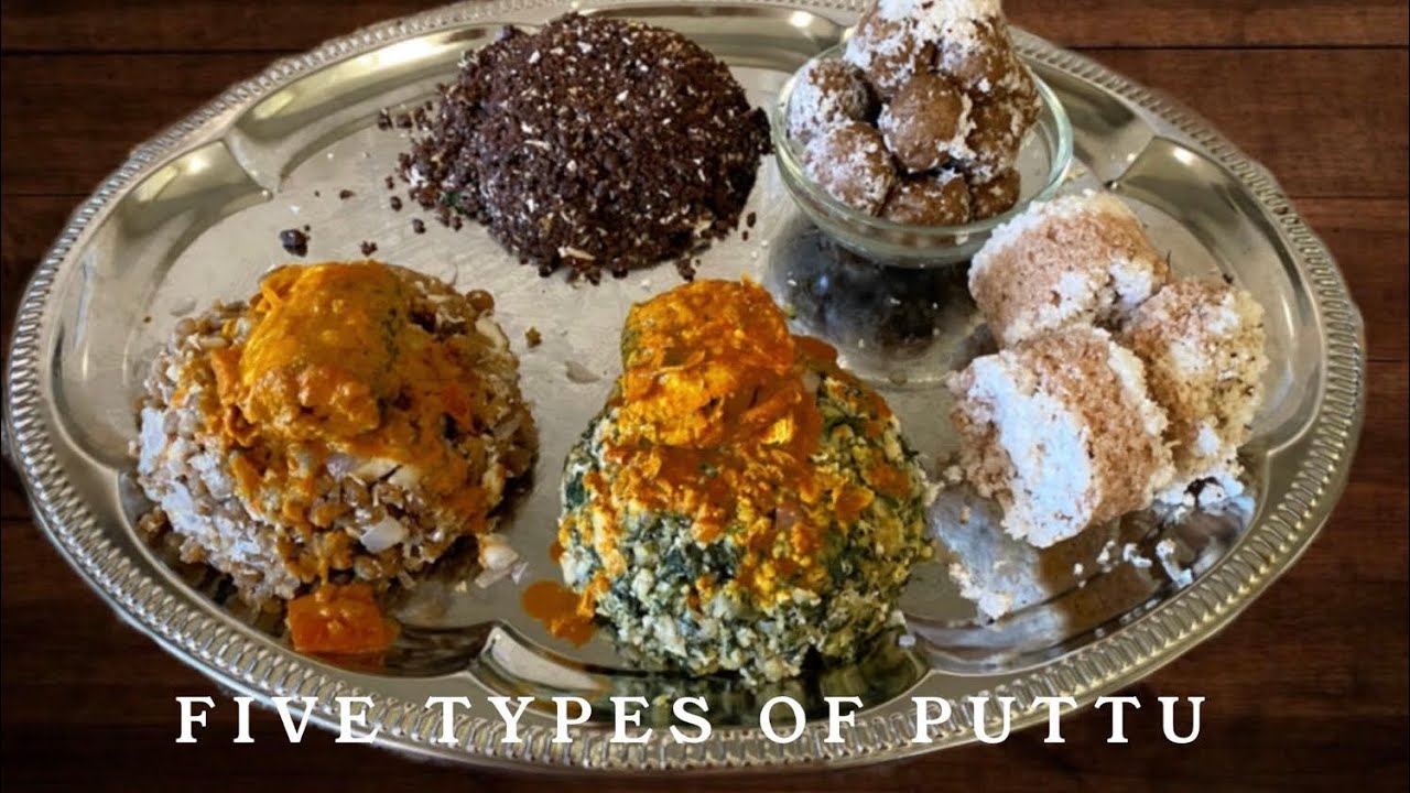 Traditional Jaffna Style 5 Types of Puttu Recipes in Tamil/ Theepa's Cooking Lifestyle