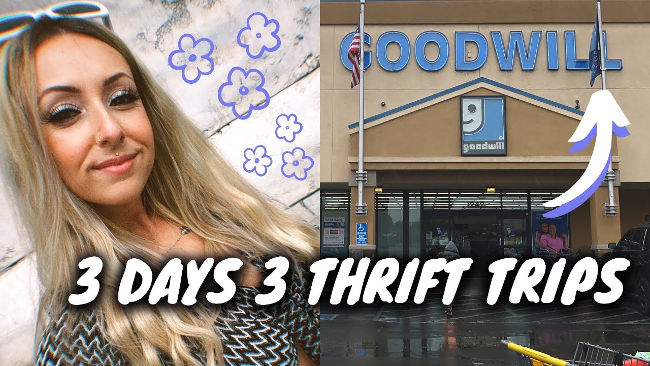SPRING THRIFT SHOPPING APRIL 2022 | 3 DAYS & 3 THRIFT TRIPS