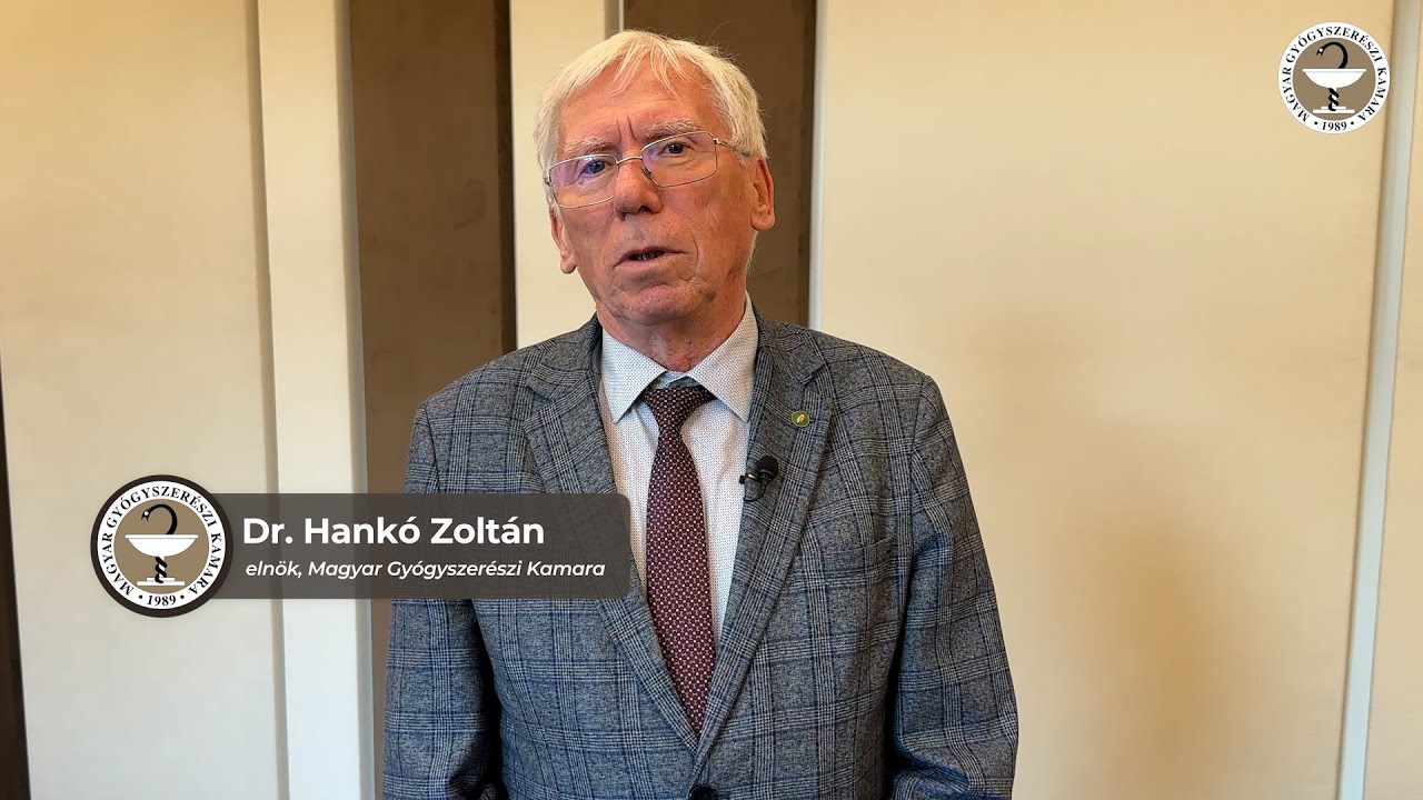 Gyógyszerész Köztestületi Napok 2025 - Dr. Hankó Zoltán | MGYK