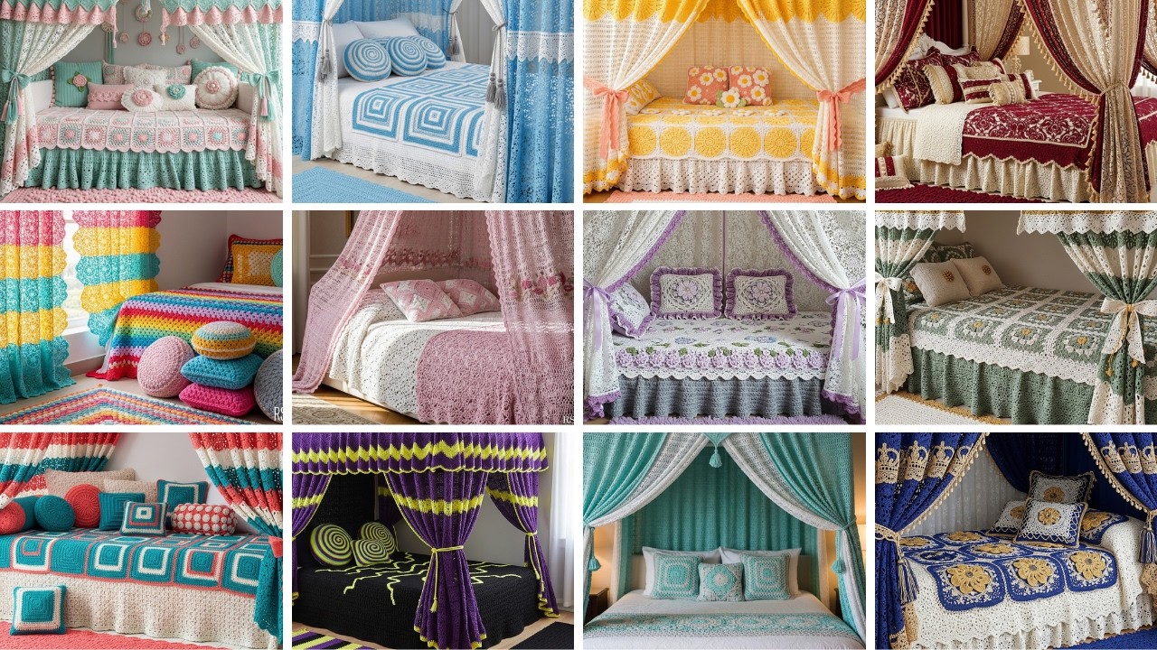Luxury Handmade Crochet Bedroom Ideas