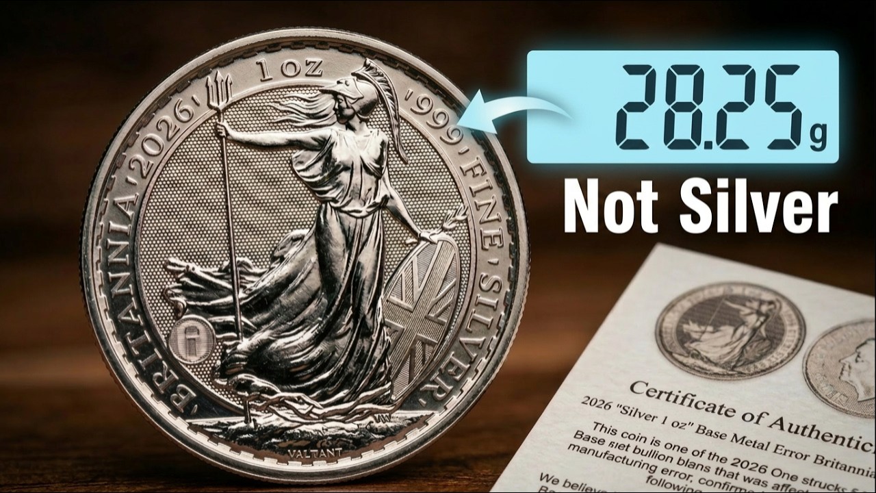 It's Not Silver - The Royal Mint's Biggest Error EVER!?