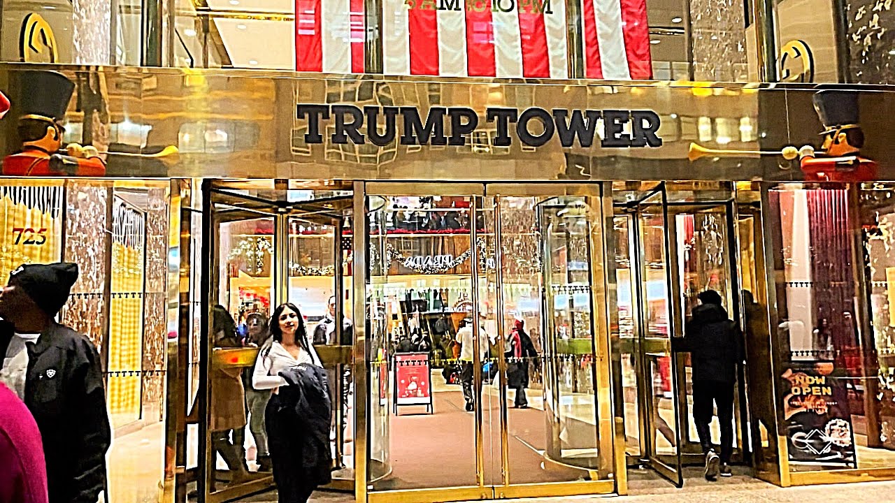 Пешеходная экскурсия по Башне Трампа на Пятой авеню в Нью-Йорке 🗽