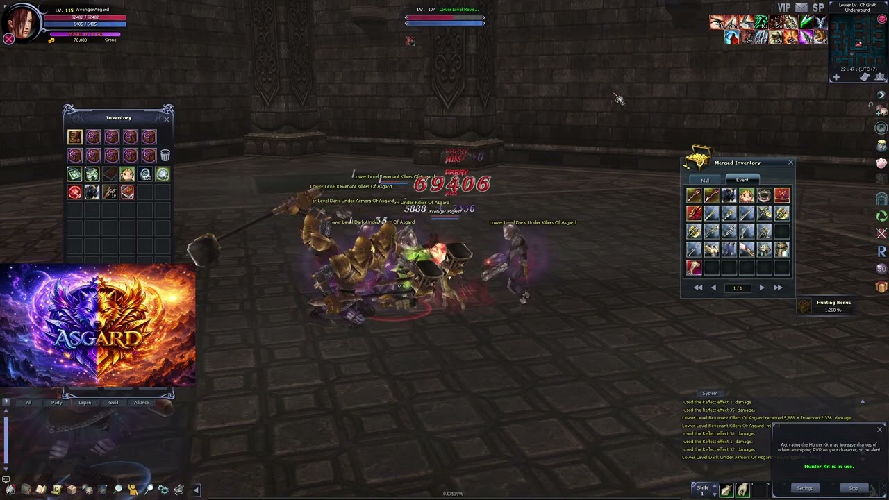 Testing Avenger Farming