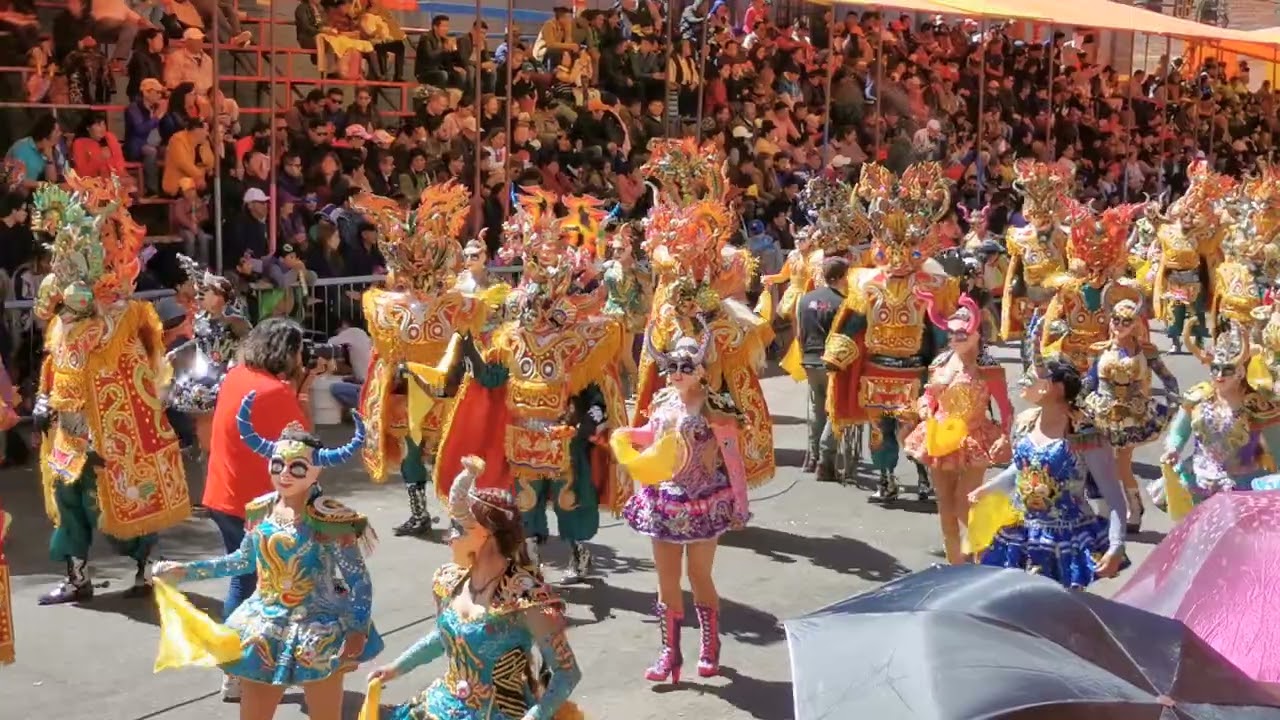 #Oruro #StreetCarnival #Bolivia #Clip #16 Day 12 23Feb2020 #like #subscribe #travel  #viral