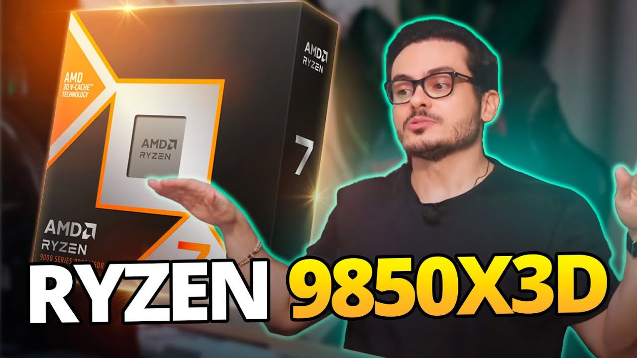 O novo REI dos jogos é o Ryzen R7 9850X3D - Você teria um ?