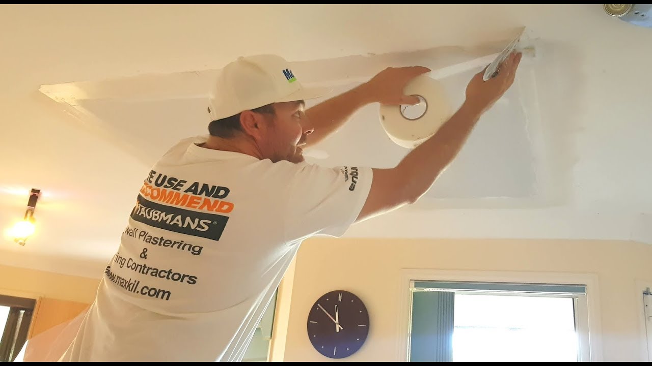 Drywall Taping with Fibafuse to avoid air bubbles