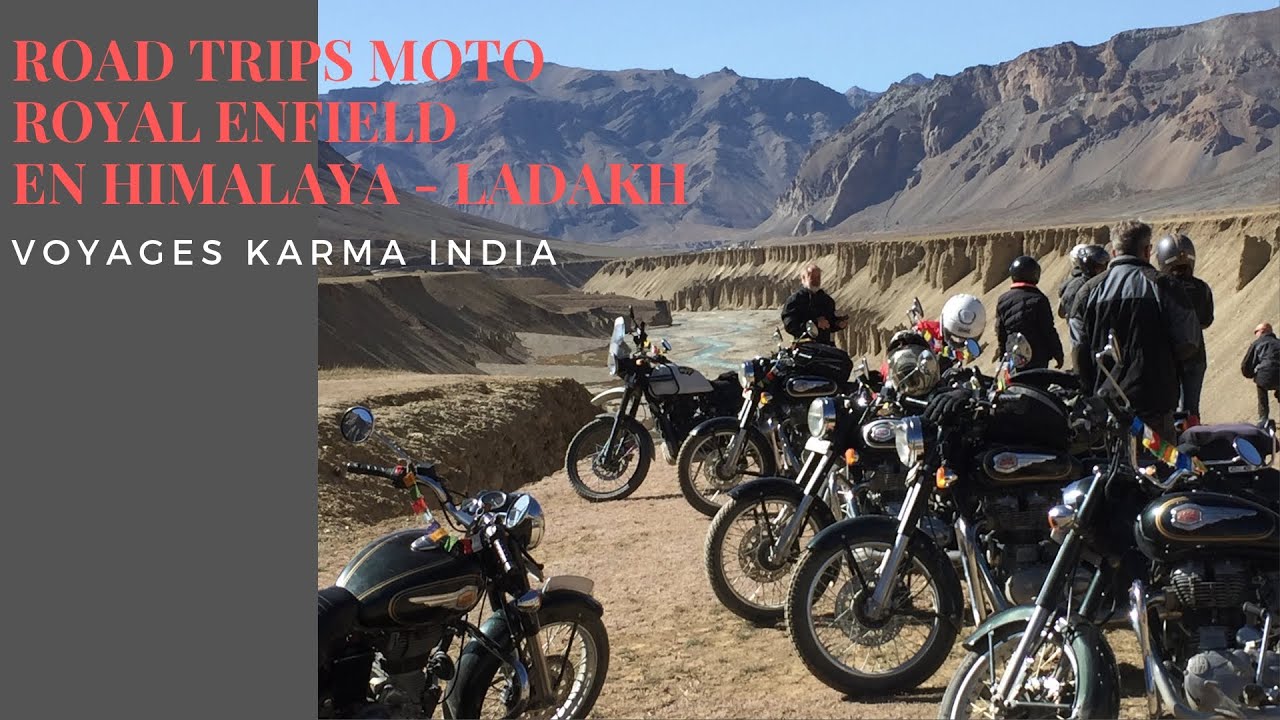Road trips moto Royal Enfield au Ladakh en Himalaya | Voyages Karma India