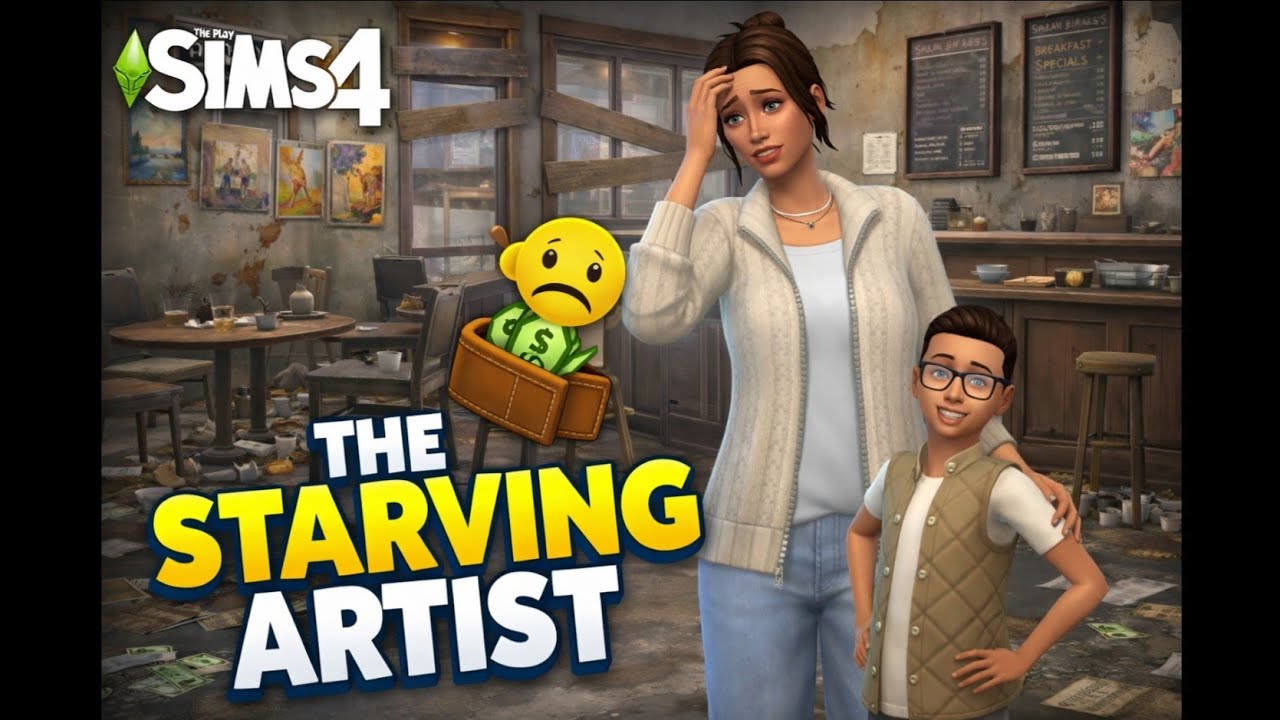 (NAP STREAM) The Sims 4 - The Starving Artist (Event + Skills)