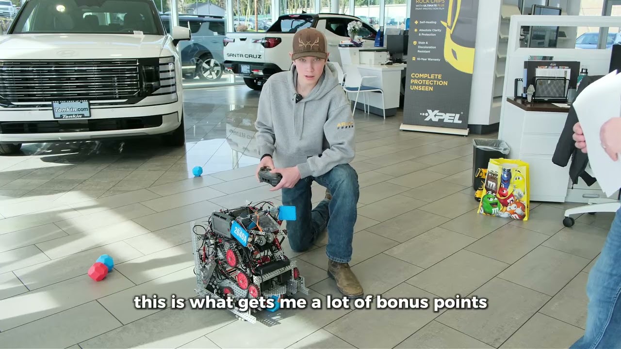 Sponsoring Derek from Thunderbolt Robotics!