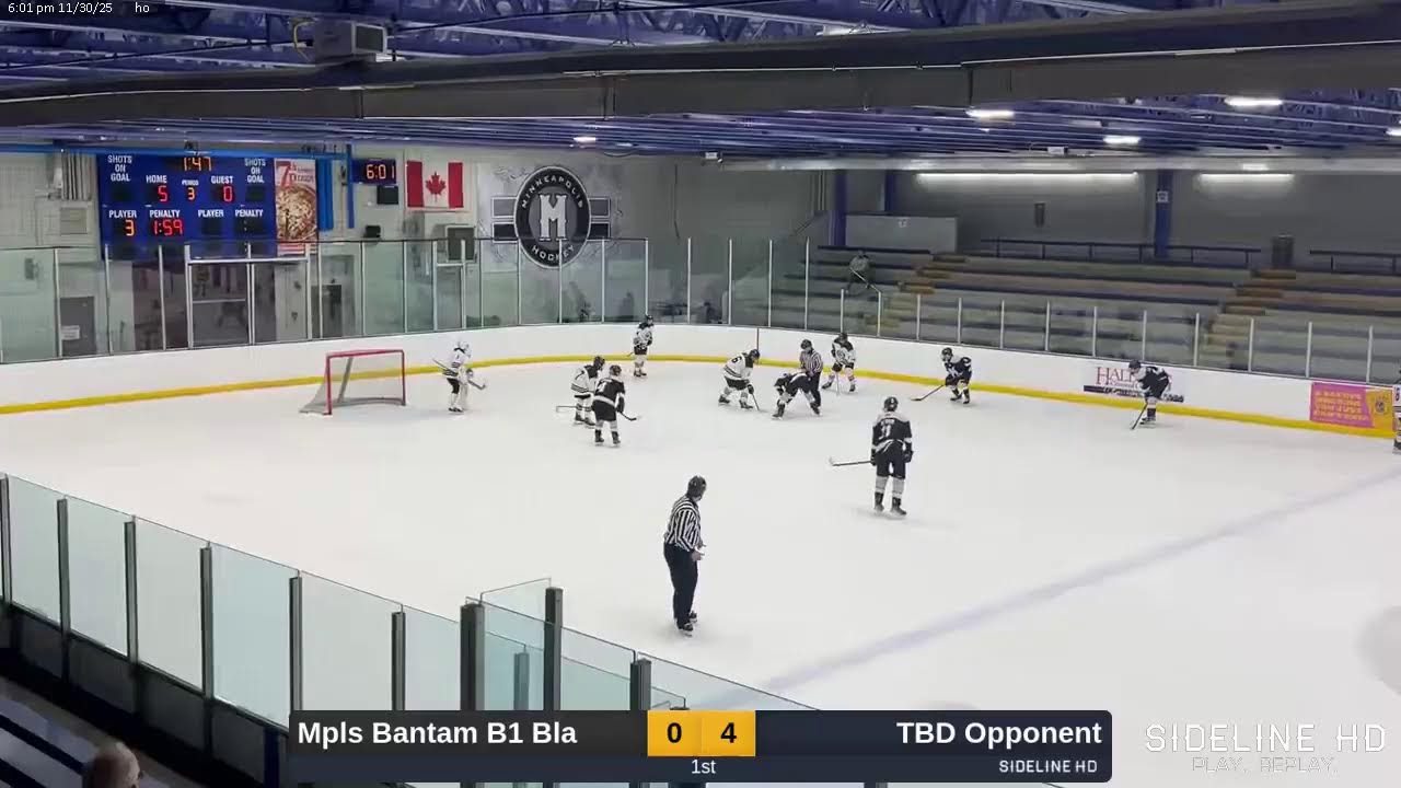 Mpls Bantam B1 Bla vs. TBD Opponent (2025.11.30)