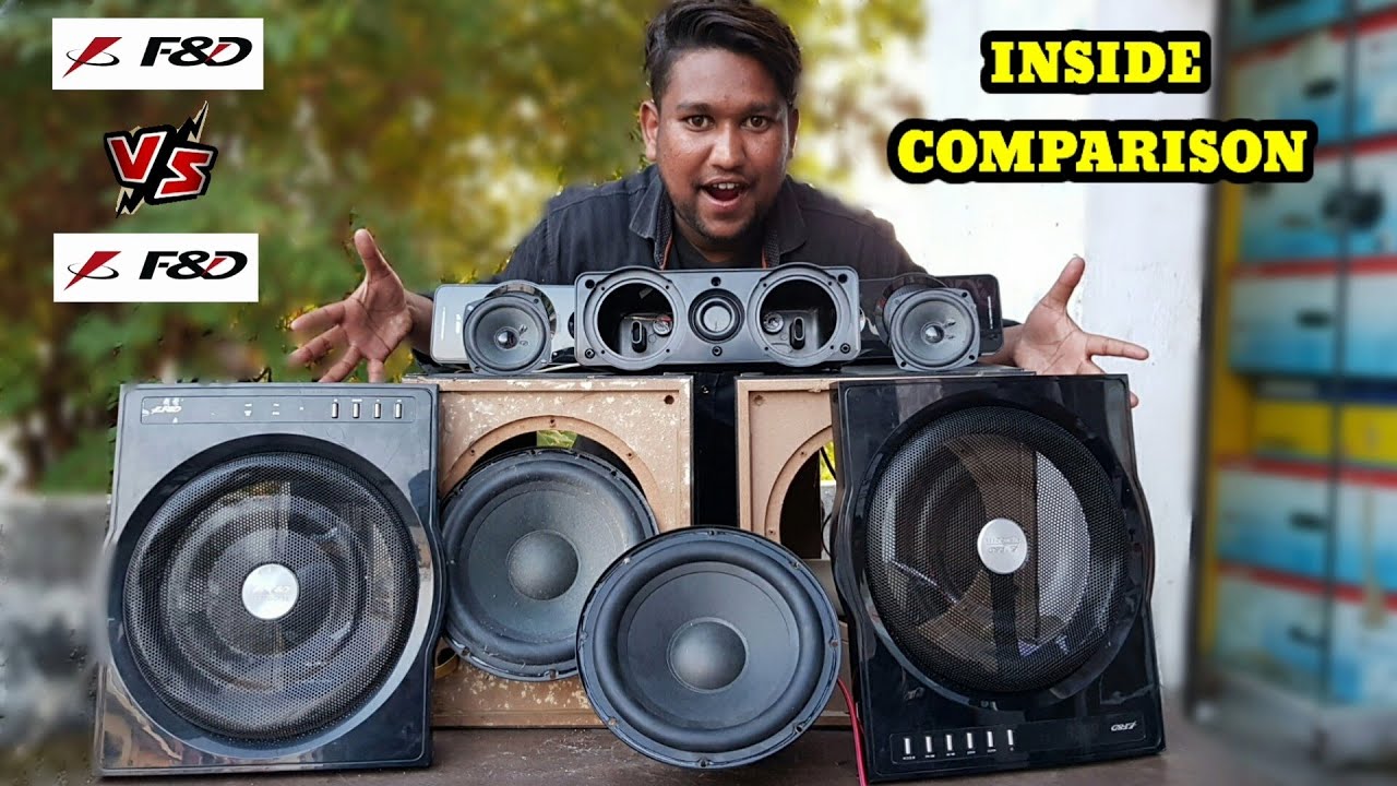 F&D F6000X VS F&D F6000U INSIDE COMPARISON(पूरा खोल कर दिखाया है देख लीजिए हर एक चीज) IN HINDI