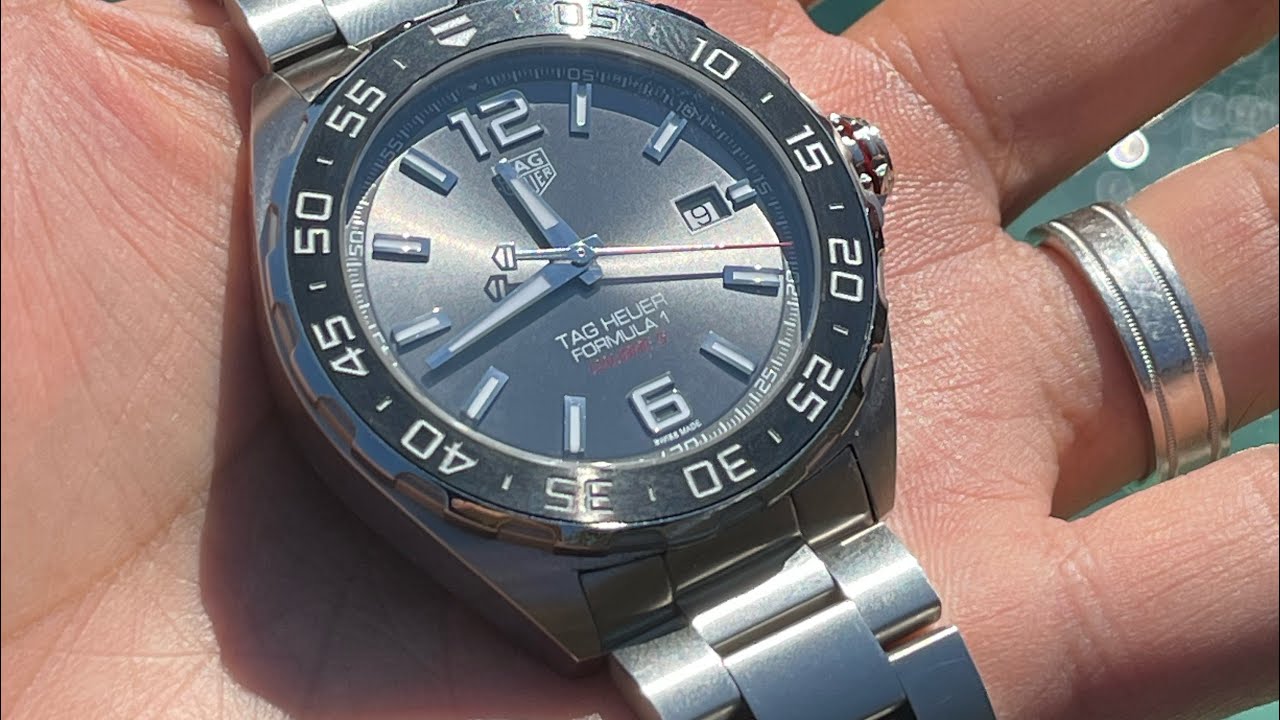On wrist review of the TAG Heuer F1 Automatic Calibre 5!  Free dating advice!  Seiko SLA055 cameo!
