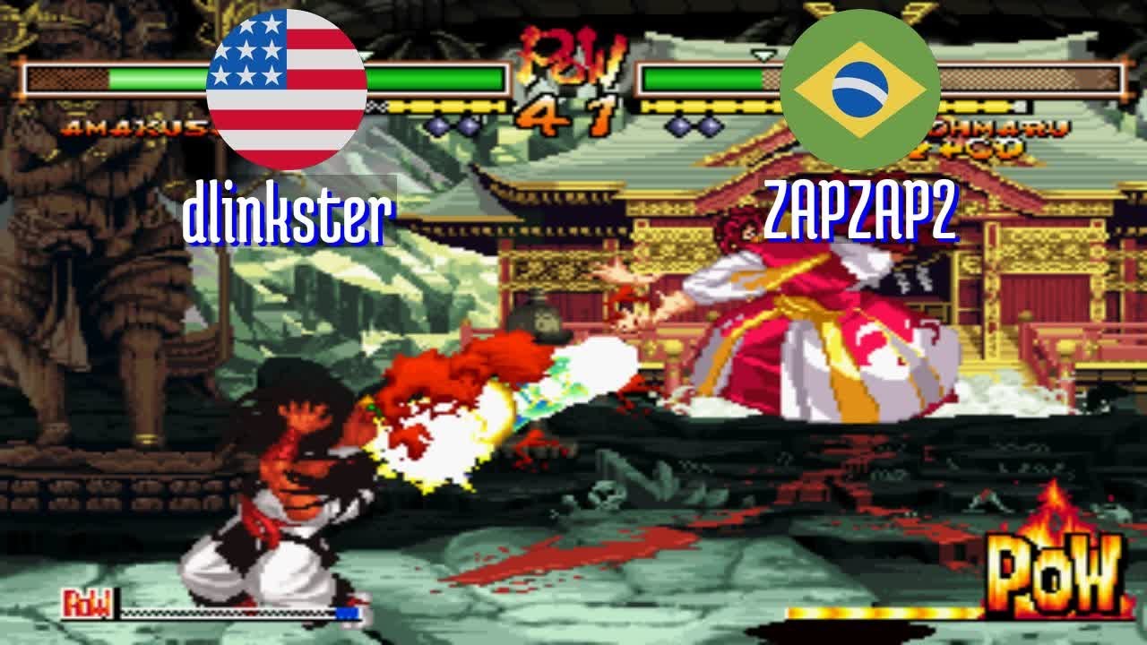 FT5 @samsh5sp: dlinkster (US) vs ZAPZAP2 (BR) [Samurai Shodown V Special samsho5 Fightcade] Mar 11