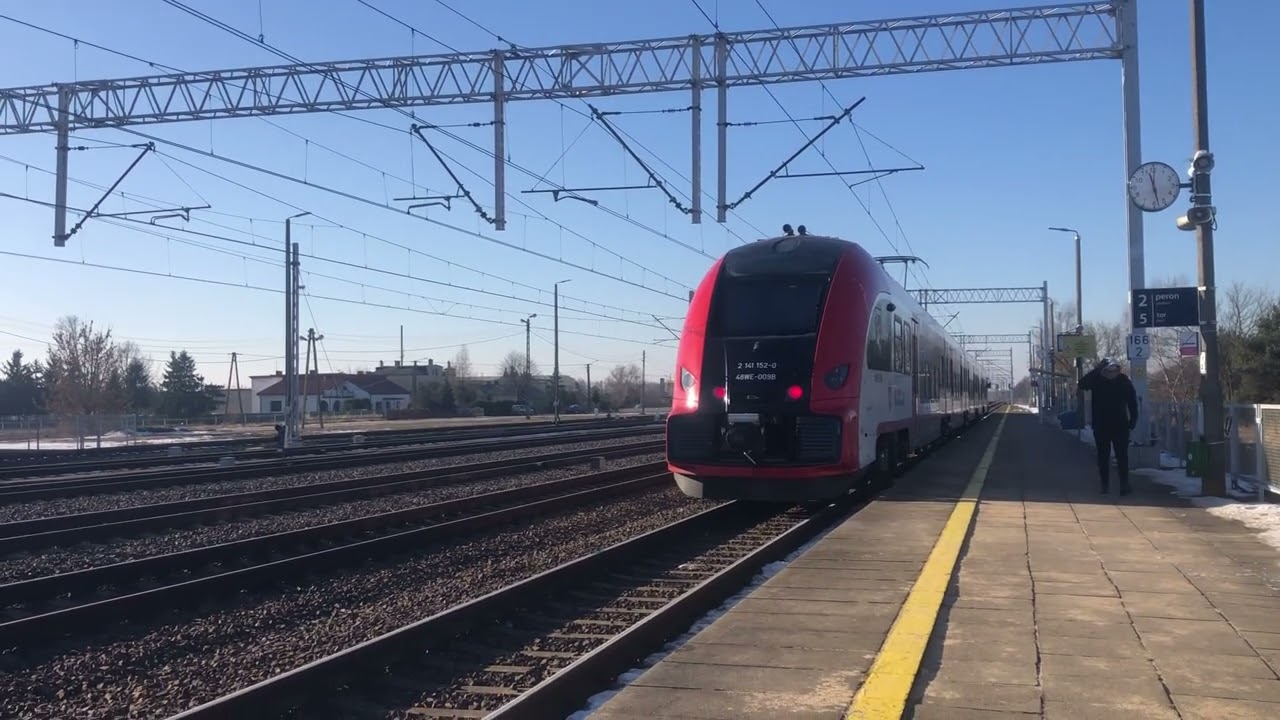 Pierwszy RegioJet na lini E20 w Barłogach