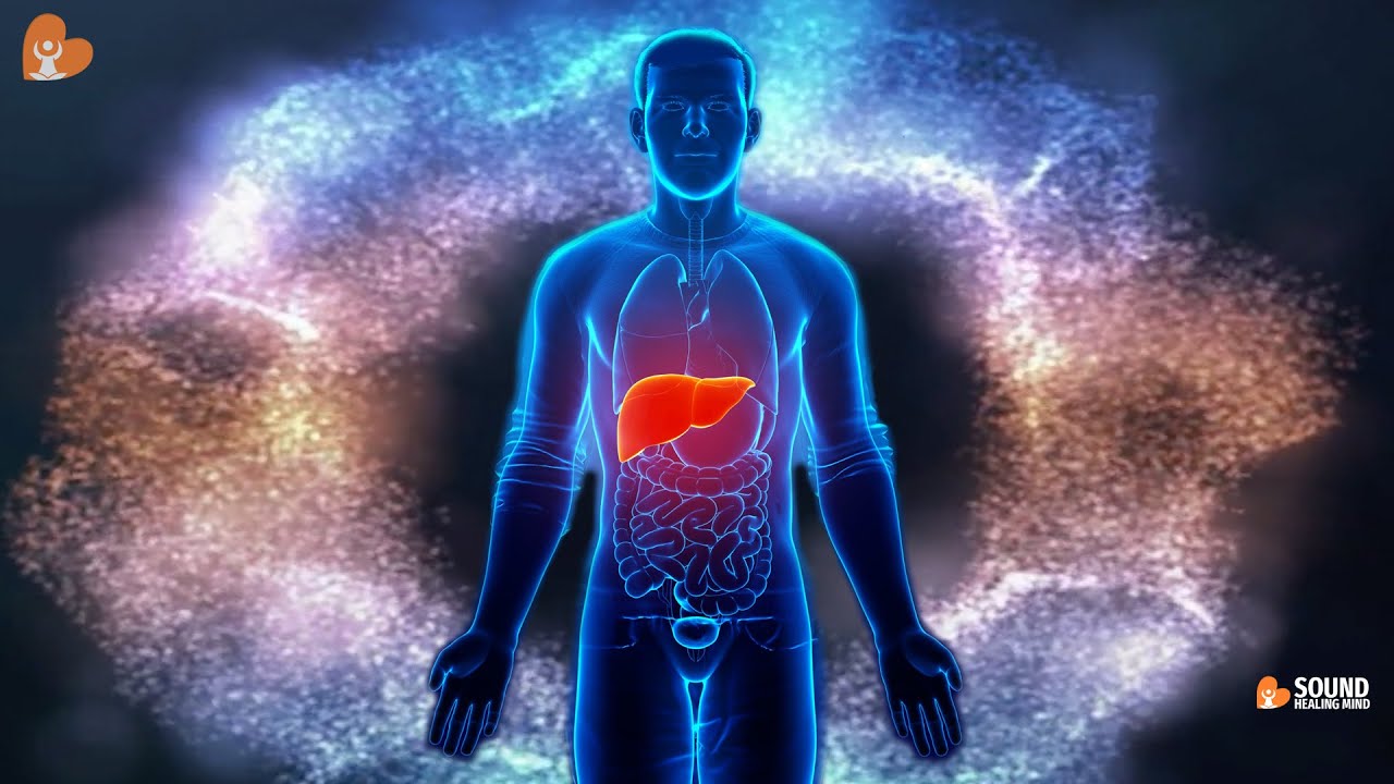 Liver Healing 528 Hz  + 320  Hz | Liver Regeneration | Binaural Beats | Solfeggio Frequencies